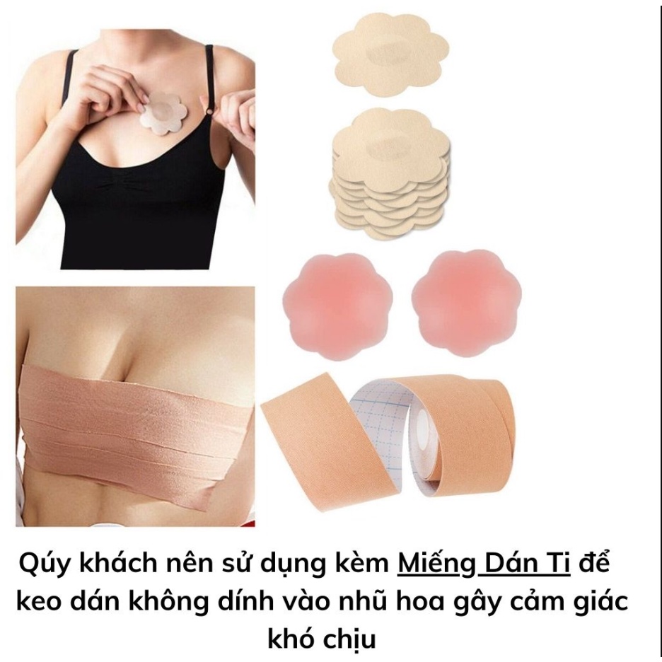 Cuộn băng dán nâng ngực quyến rũ,b ám dính chắc chắn tuyệt đối có thể tạo nhiều kiểu cá tính CDN/216