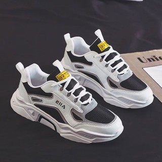 Giày nam tăng chiều cao 5cm Phản Quang EIILAA cực chất-giày thể thao 2021