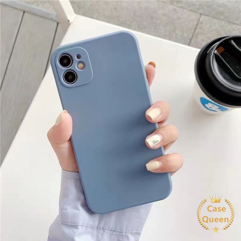 Ốp điện thoại màu trơn thích hợp cho REALME 8 8PRO C11 7I C17 5 5I 5S 6I C3 C20 C21 C20A C15 C12 C25S 6 6 7 C11 2021