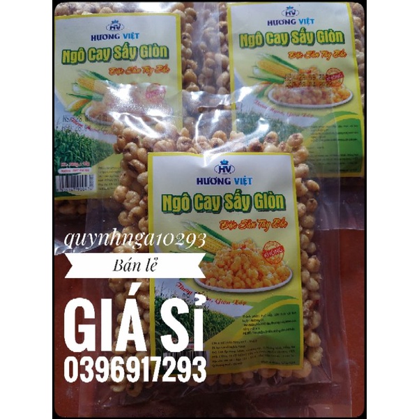 Ngô Cay Sấy Giòn Hương Việt 180g