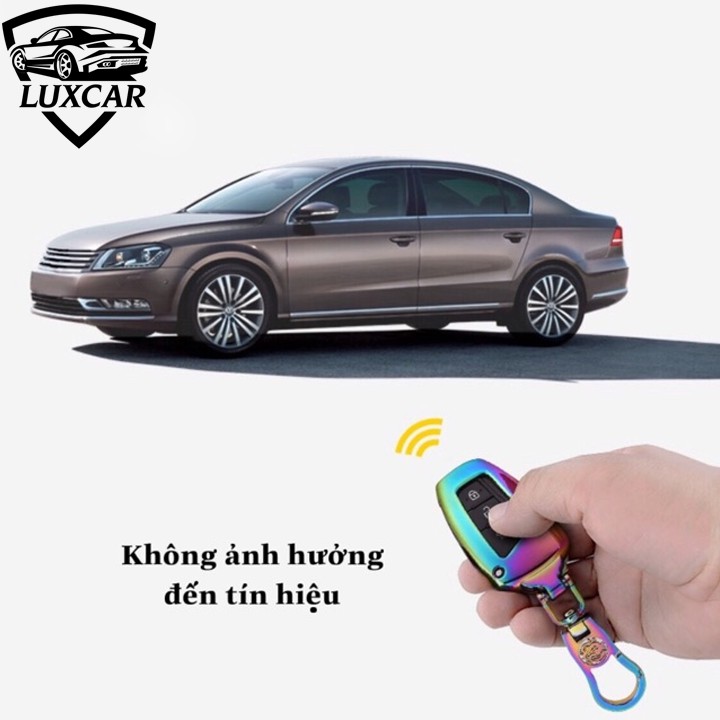 Ốp khoá xe ô tô LUXCAR dành cho dòng xe Hyundai - Kia đời cũ chìa gập (Avante, Morning, Accent, Elantra đời cũ)