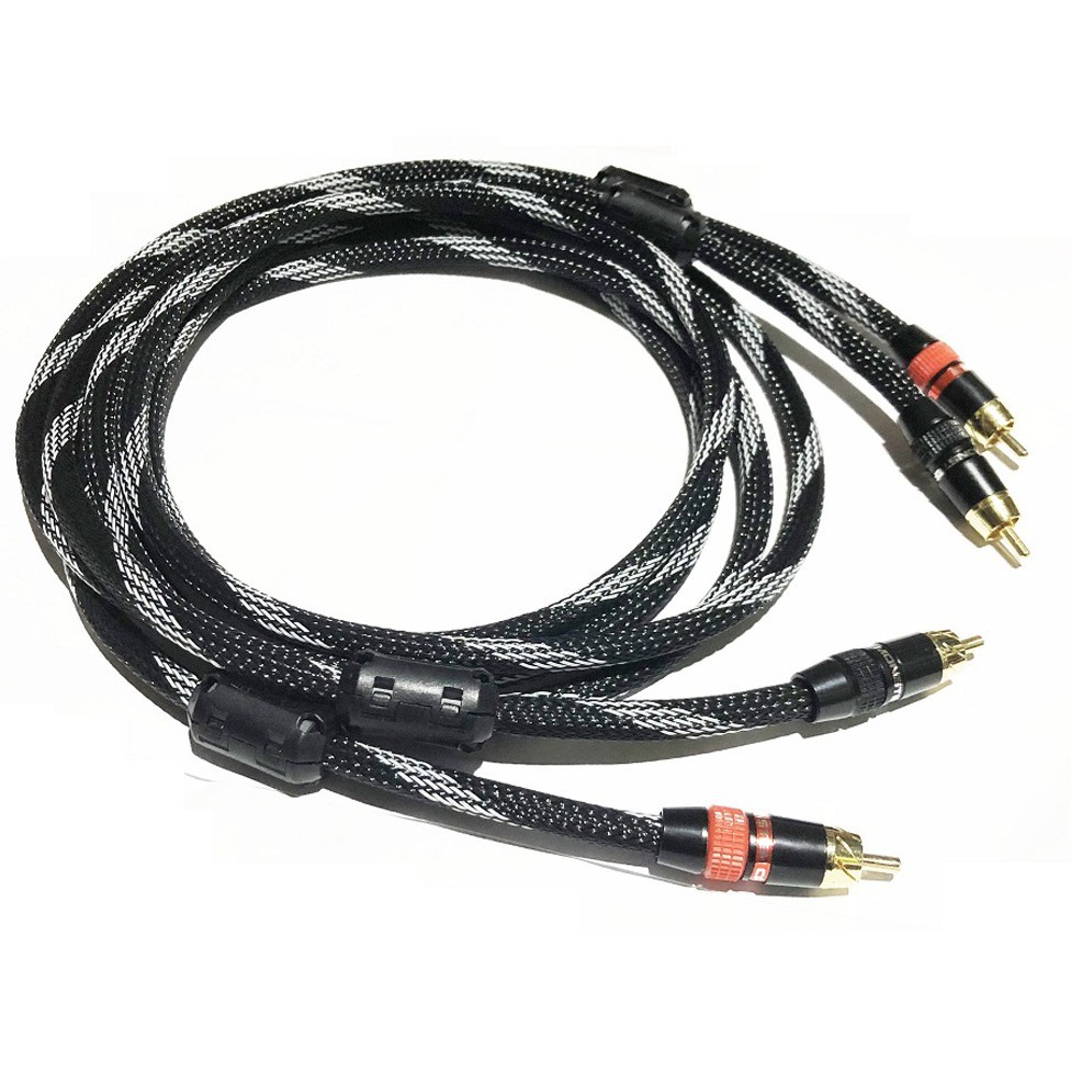 Dây Tín Hiệu Audio RCA Bọc Lưới Chống Nhiễu Monster Standard 100 1,5m