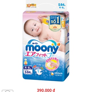 [MOONY NỘI ĐỊA] Tã bỉm Dán/Quần MOONY THƯỜNG/MOONY NATURAL Nội Địa Nhật đủ size Nb90/S84