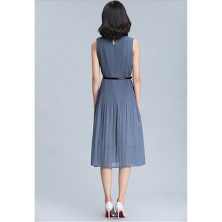 Váy maxi chất liệu chiffon cộc tay