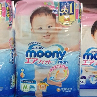 Bỉm moony nhập khẩu chính hãng Kids Shop