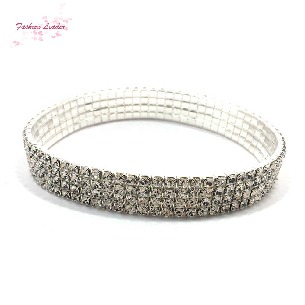 Vòng lắc chân co giãn đính đá nhân tạo dành cho nữ | BigBuy360 - bigbuy360.vn