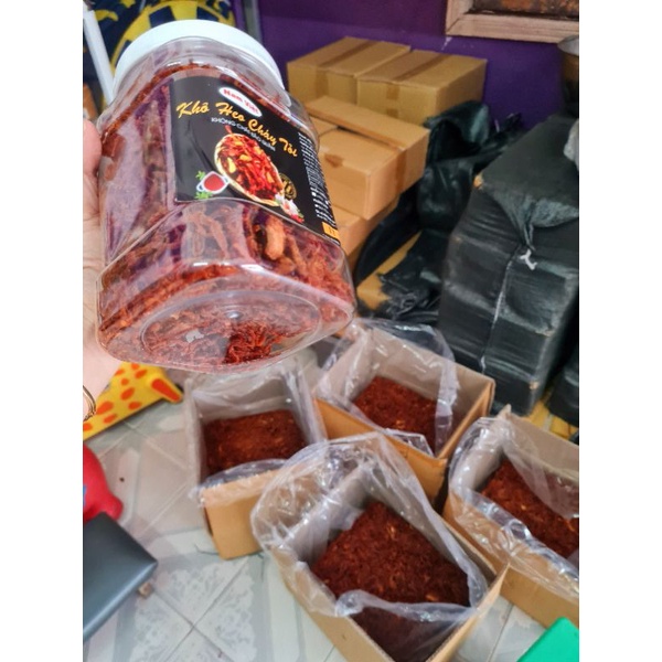 [Mã GROXUAN1 giảm 8% đơn 150K] KHÔ HEO CHÁY TỎI 0.5KG | BigBuy360 - bigbuy360.vn