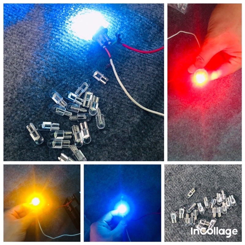 Bóng Si Nhan Bóng Báo Số Các Loại Xe Máy Bóng Si Nhan Led Trong Suốt( giá 1 bóng)