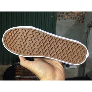 [KÈM HỘP] Giày Old Skool màu Trắng vạch đen