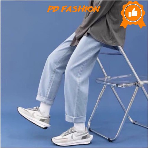 Quần jean bò baggy nam phong cách Hàn Quốc PD FASHION | BigBuy360 - bigbuy360.vn