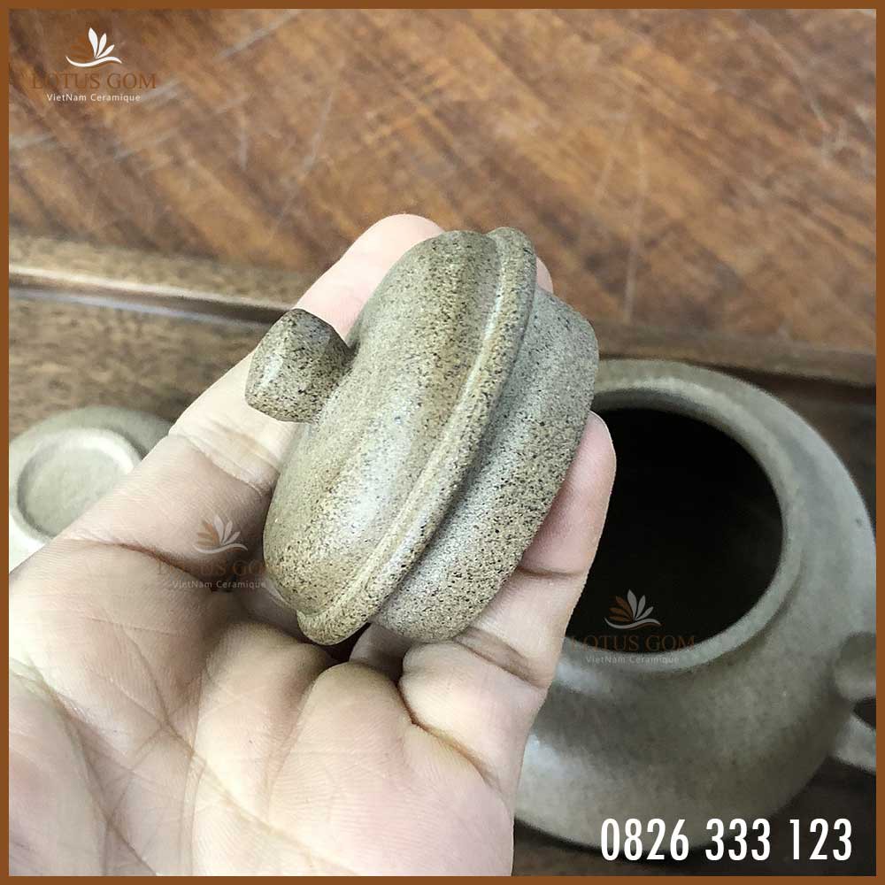 Ấm Trà Tử Sa Bát Tràng 200ml