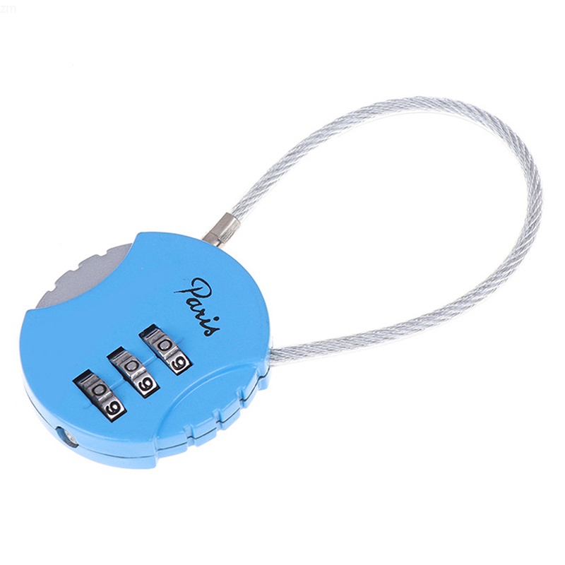 Ổ Khóa Dây Cho Xe Đạp Zm222.vn