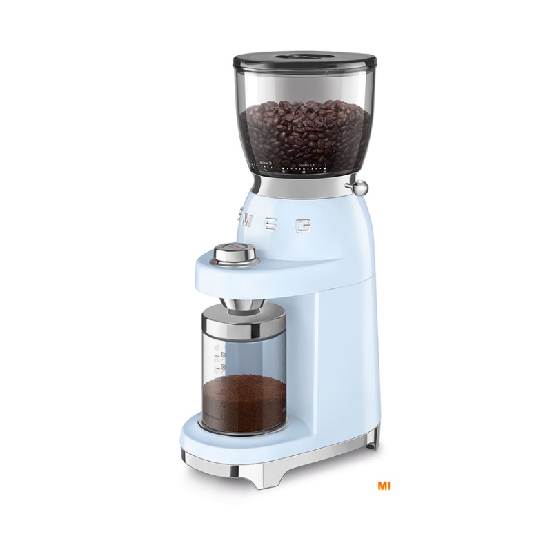 Máy xay cafe SMEG CGF01PBEU màu xanh dương nhập khẩu chính hãng