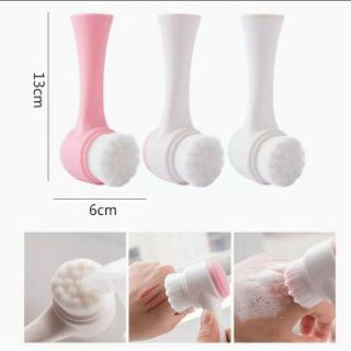 Cọ Rửa Mặt 2 Đầu Hàn Quốc