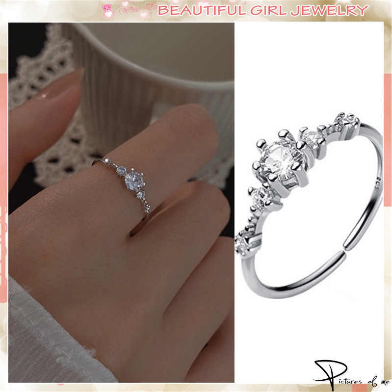 Nhẫn đính đá sang trọng cho phụ nữ