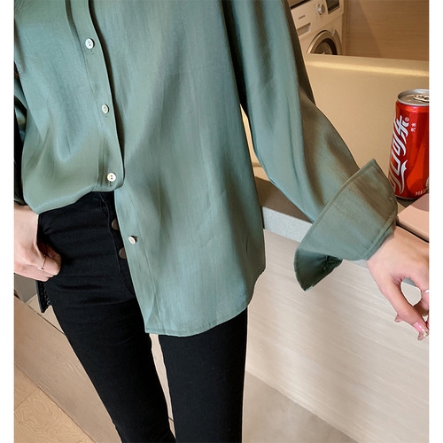 Plus Size Blouse Women Apparel Long Sleeve Loose Retro shirt | BigBuy360 - bigbuy360.vn