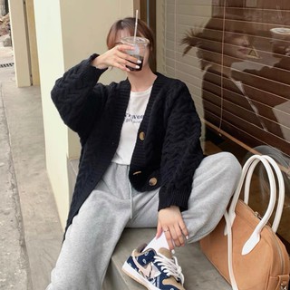 Áo khoác cardigan thừng basic- JUMSOX- JS0067
