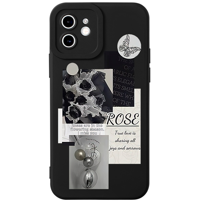 Ốp điện thoại JURSUE mềm hình độc lạ thích hợp cho iPhone 14 13 12 11 Pro Max SE 2020 X XR XS 8 7 ip 6S 6 Plus Y2215