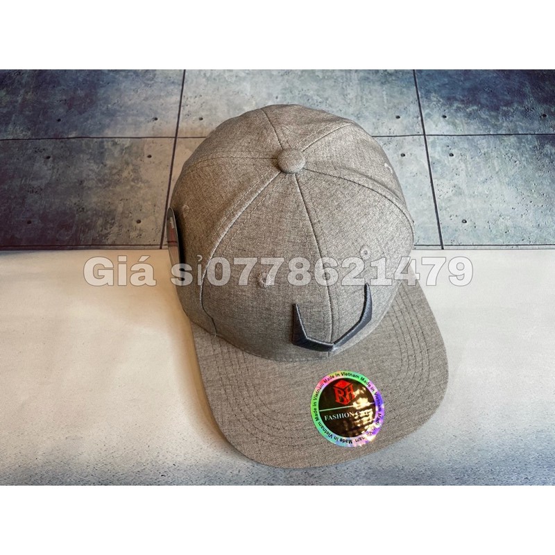 Nón két Snapback thêu lưỡi trâu bao ngầu thời trang nam