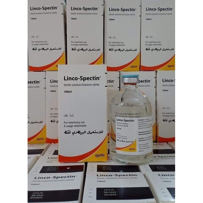 LINCO-SPECTIN 10ML - Dùng cho gà khò khè, sổ mũi, phân xanh, phân trắng - Chính hãng Zoetis (Mỹ)