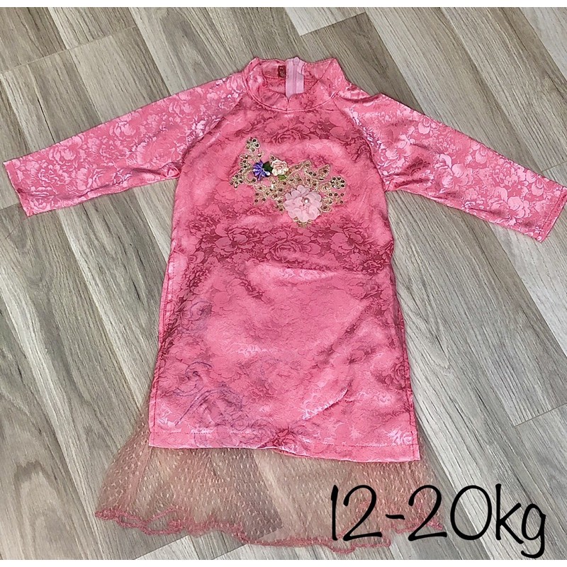 ÁO DÀI BÉ GÁI 2021 SIZE TỪ 12-20KG