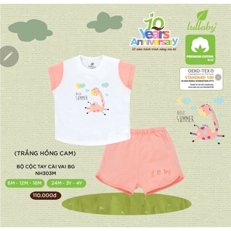 [SALE OFF 45%] BỘ CỌC LULLABY BÉ GÁI
