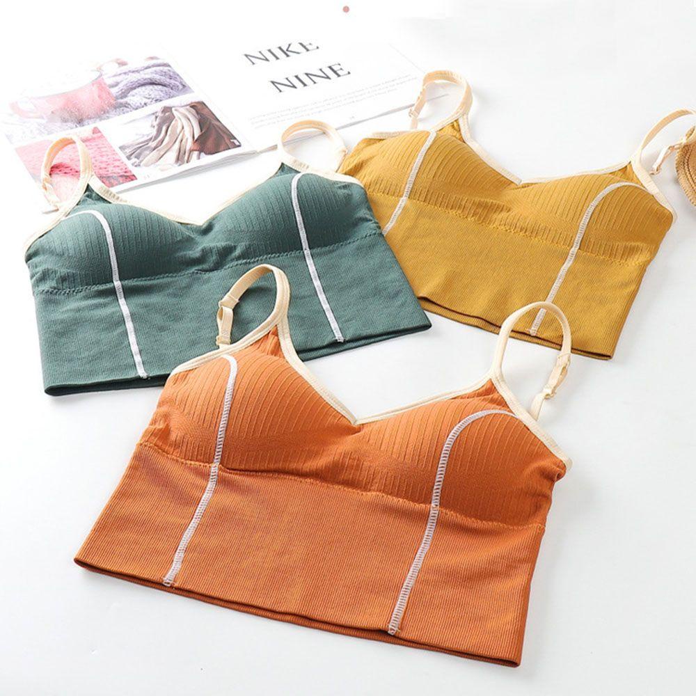 Áo Ngực Thể Thao Không Đường May Có Đệm Nâng Ngực Gợi Cảm Cho Nữ