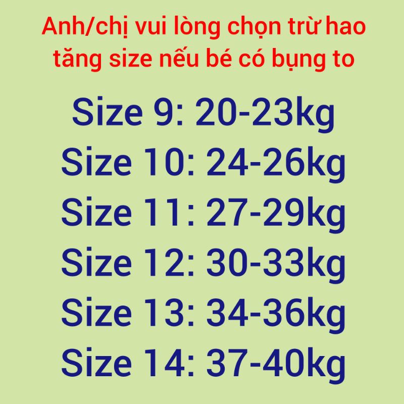 Đồ bộ tay ngắn quần dài thun cotton size đại cho bé trai từ 20kg-40kg