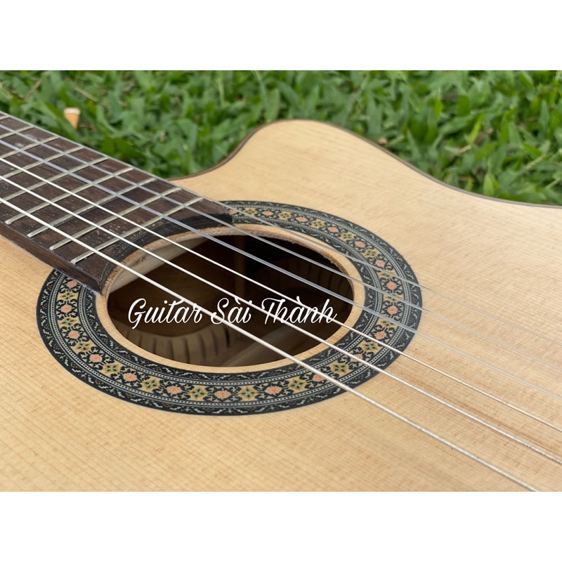 Đàn Guitar Classic Mã ST-CD2 Gỗ Điệp Vát Bavel Nguyên Tấm Chính Hãng ST.Real Guitar Sài Thành