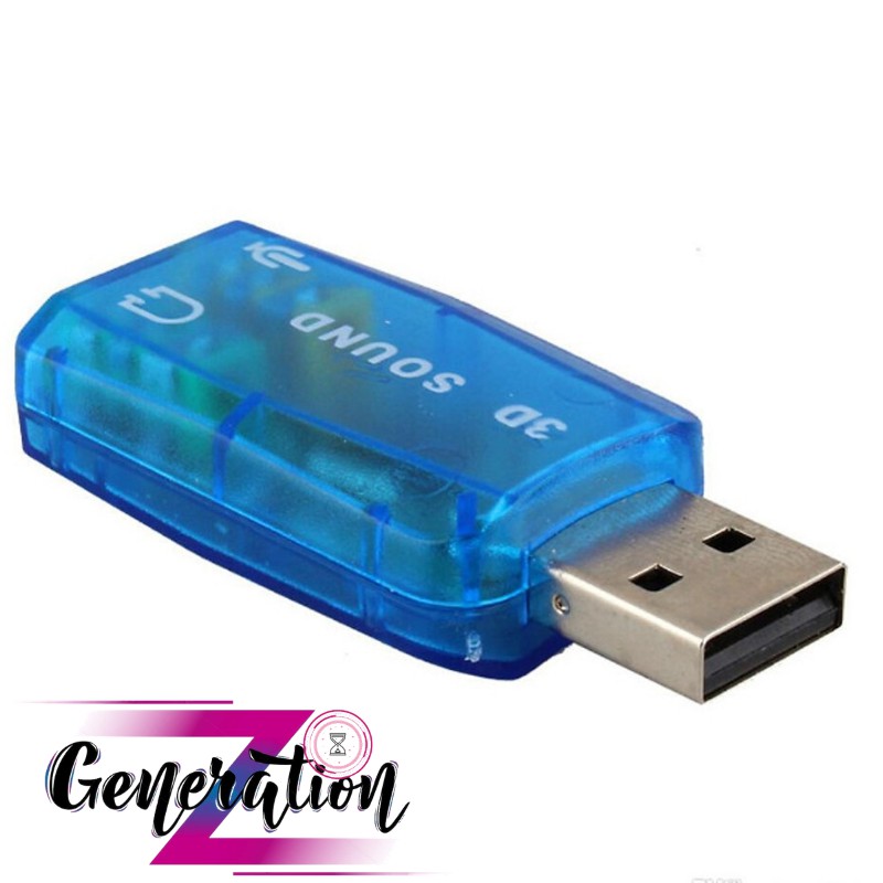 USB Sound 5.1 - USB âm thanh Cho Laptop PC