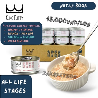 Pate mèo KingKitty 80g (LON)