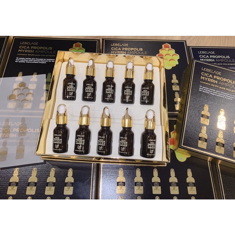 Tế bào gốc mụn thâm nám lỗ chân lông keo ong Chúa Lebelage Cica Propolis Myrrh Ampoule ✅ | BigBuy360 - bigbuy360.vn