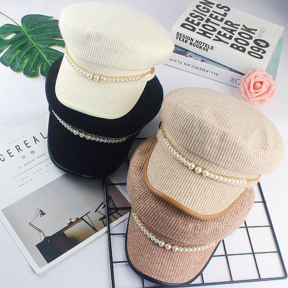 Wmes15h Mũ Nồi Tròn Kim Loại Dây Xích Tối Giản Cho Nữ