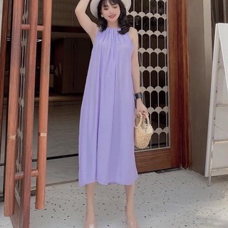 váy đi biển sát nách nhúm ngực siêu xinh
