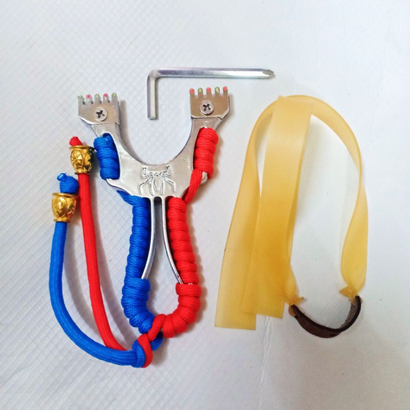 Ná Cao Su Hình Nhện-Trâu Vít Ốc -  Dây Dẹp 1mm