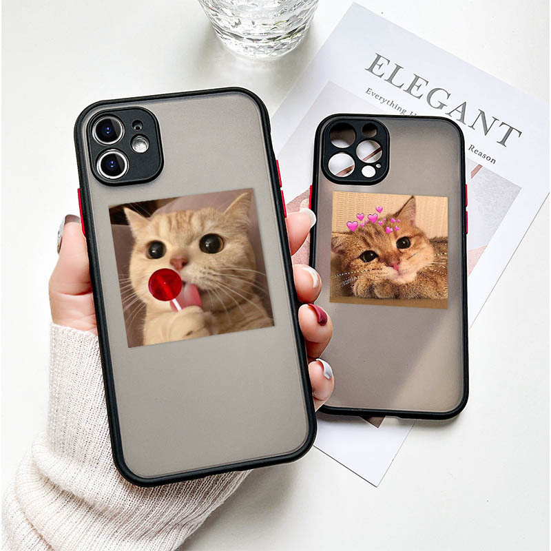 Ốp điện thoại nhám trong suốt chống sốc bảo vệ camera cho iPhone 12 Pro Max 11 Pro Max 12 Mini X XS XR 6 6s 7 8 Plus