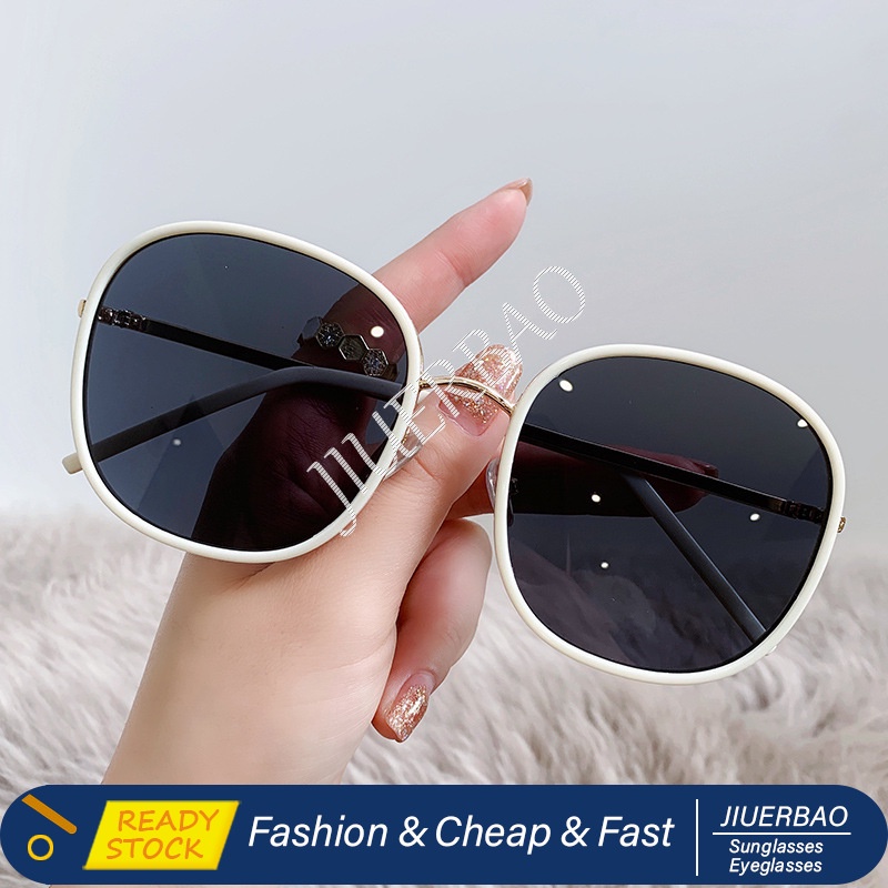 Kính Mát Gọng Tròn Cỡ Lớn Phong Cách Vintage Thời Trang Cho Nữ