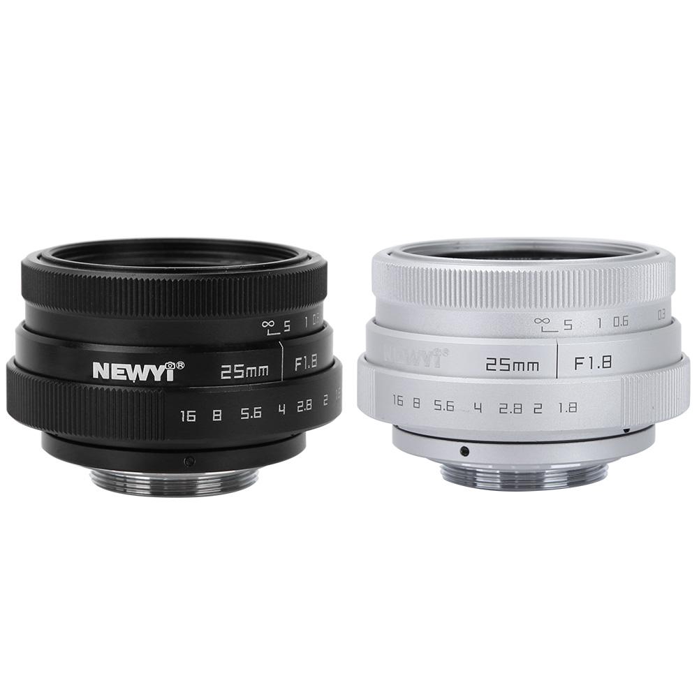 Ống kinh 25mm khẩu độ F1.8 góc rộng tiện dụng dùng cho máy ảnh Sony Nikon Canon DSLR