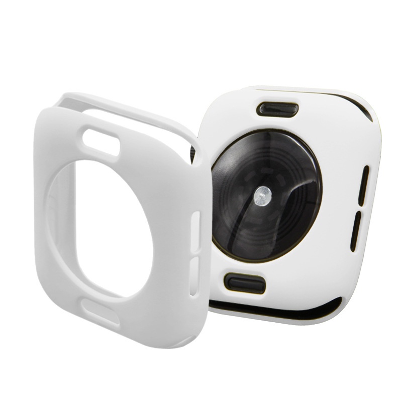 Ốp Silicone TPU Mềm Cho ĐồNg Hồ Apple Watch 38 40 41 42 44 45 49mm iWatch Series 8 Ultra SE 7 6 5 4 3 2