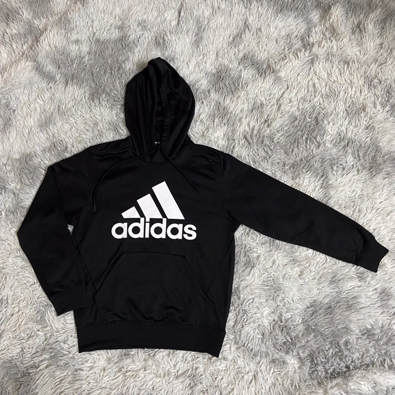 Áo hoodie Adidas màu đen - Hàng Chính Hãng