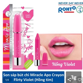 Son sáp bút chì Miracle Apo Lip Crayon