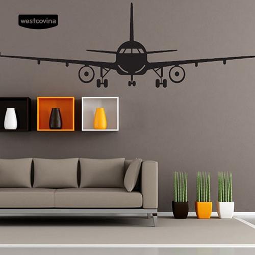 Sticker dán tường hình máy bay