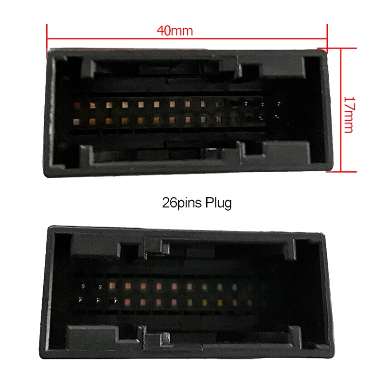Hộp Giải Mã Tín Hiệu RGB Sang RCA AV CVBS Cho Camera Chiếu Hậu Tiguan Golf 6 Passat CC