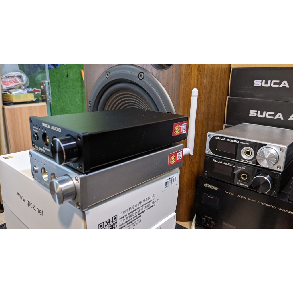 BỘ GIẢI MÃ ÂM THANH SUCA-AUDIO DAC Q5 PRO, BLUETOOTH 5.0, GIẢI MÃ 24 BIT/192KHZ