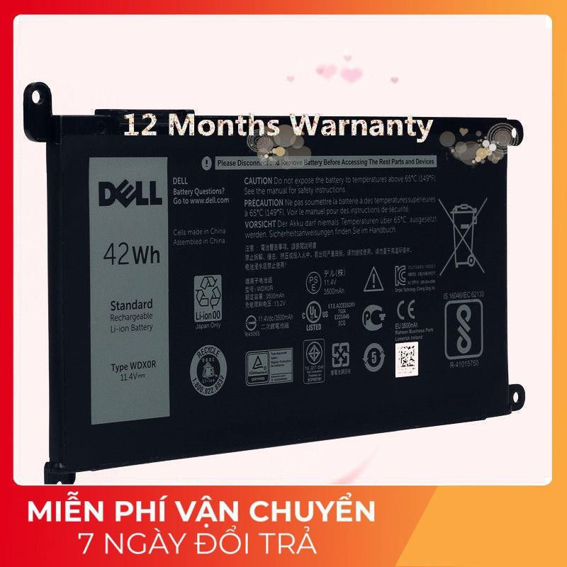 [Mã 44ELSALE2 giảm 7% đơn 300K] ⚡⚡️[Pin zin] Pin laptop Dell Inspiron 7460, P74G, P74G001