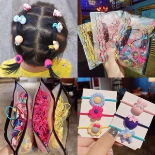 Gói 20 dây buộc tóc đáng yêu cho bé