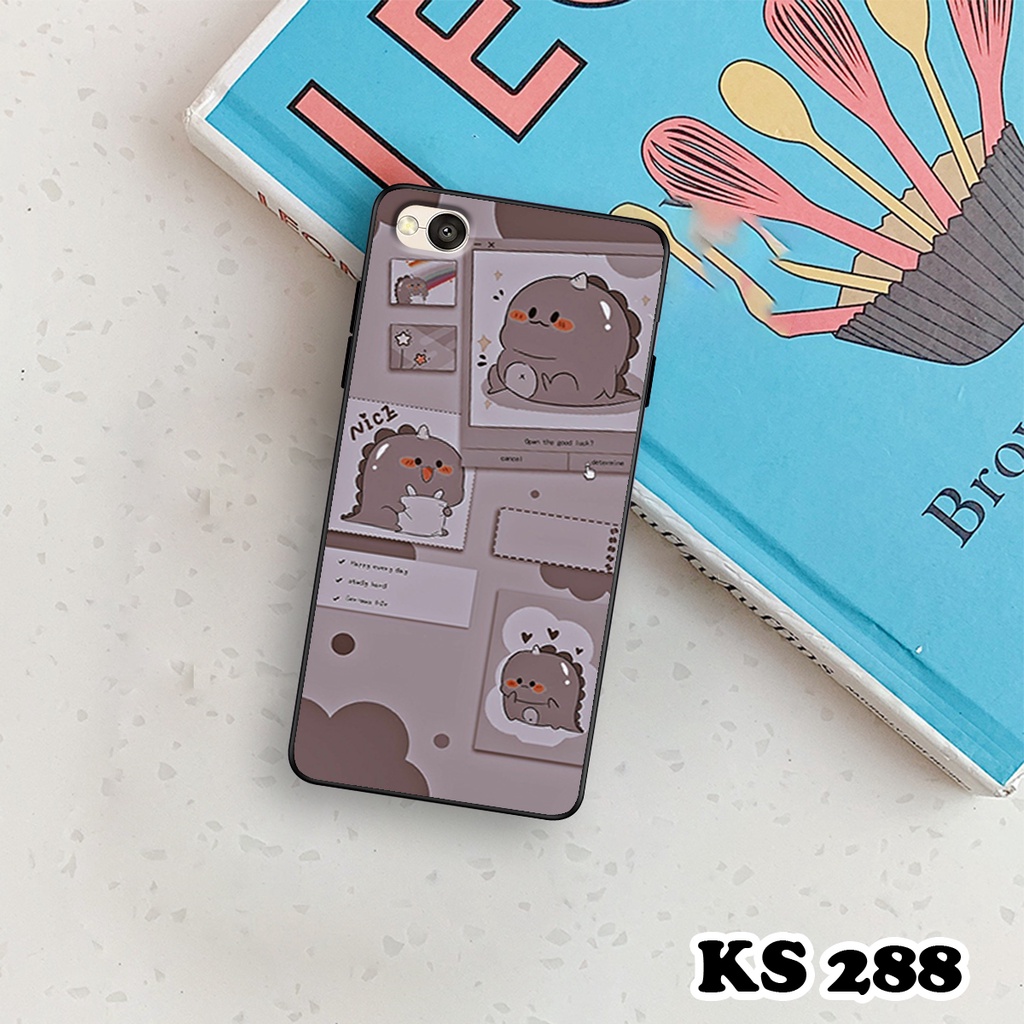 Ốp lưng Xiaomi Redmi 4 - Redmi 4A - Redmi 4X - Ốp in hình khủng long,dinosaur dễ thương