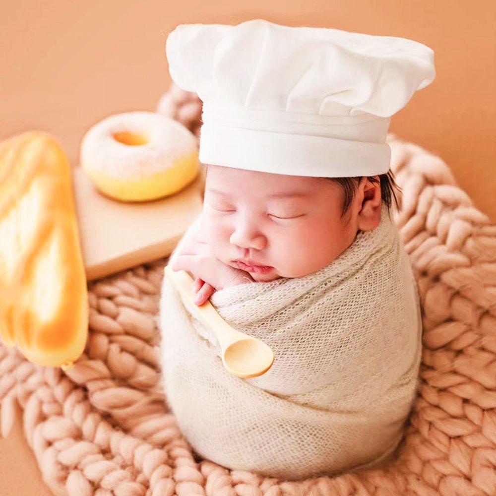 Tạp Dề Đầu Bếp Dùng Làm Phụ Kiện Chụp Ảnh Cho Bé Sơ Sinh