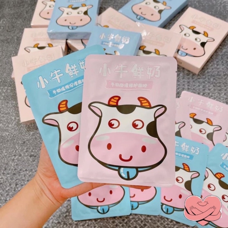 Hộp Mặt Nạ 5 Miếng Bò Sữa