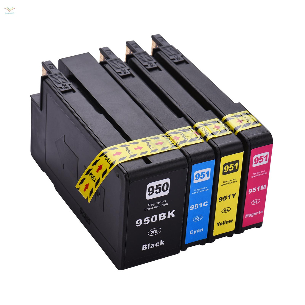 Ready in stock Aibecy Compatible Ink Cartridge Replacement for 950XL 951XL High Yield Compatible with HP Officejet Pro 8100 8600 8610 8620 8630 8640 8660 8615 8625 251DW 276DW Printer 4-Pack (1 Black, 1 Cyan, 1 Magenta, 1 Yel